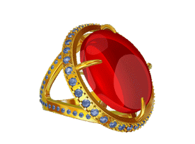 Gif animé bijoux bague
